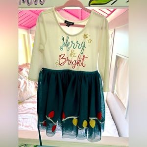 Merry & Bright Girls Size 4 dress